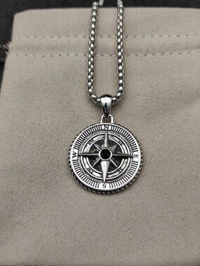 David Yurman 925 Silver Necklaces with Original Pouch